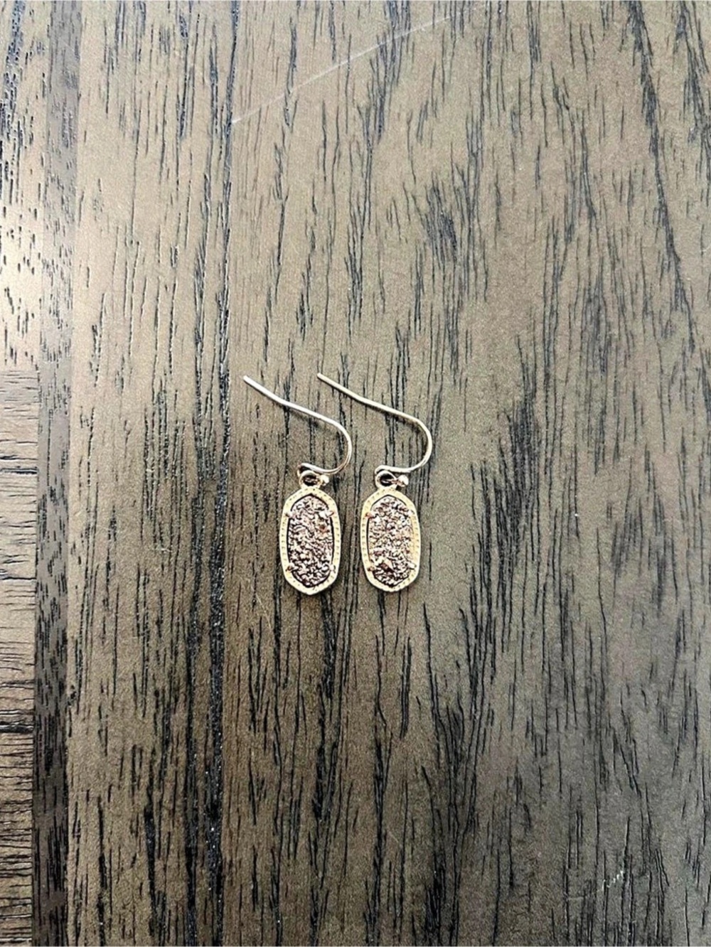 Kendra Scott Drusy Lee Drop Earrings - Rose Gold
